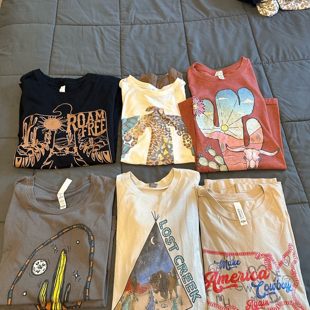 Graphic T-Shirts Set of Six